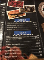 Seafood Shake menu