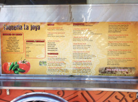 Tacos La Joya food