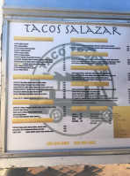 Taqueria Las Palomas menu