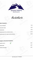 Alpenblick Wolfisberg menu