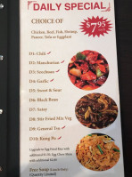 Shinwa Asian Cuisine Waterloo menu