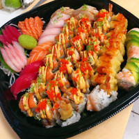 Sake Roll Sushi food