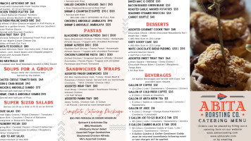 Abita Springs Cafe menu