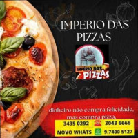 Imperio Das Pizzas food