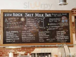 Rock Salt Milk menu