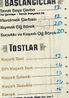 Mantistanbul menu