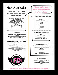 Floyd's Diner menu