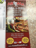 Aroma Pizza And Grill food