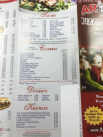 Aroma Pizza And Grill menu