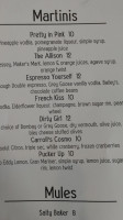 Conrad’s Seafood Abingdon menu
