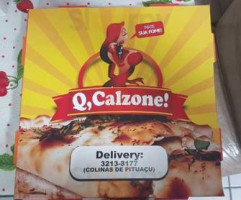 Q Calzone food