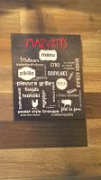 Marven's Restaurant menu