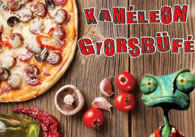 Kaméleon Pizza food