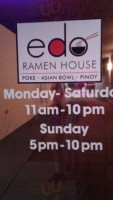 Edo Ramen House food