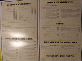 Michael's Deli menu