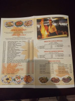 Asian Express menu
