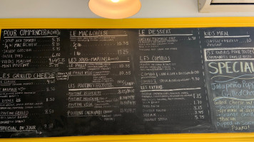 Le Cheese (Food Truck) menu