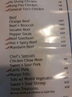 Ck Seafood Steak Grill menu