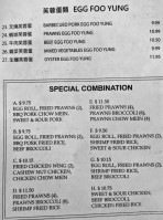 Wang Wah menu