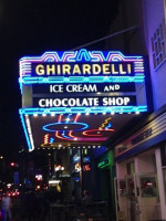 Ghirardelli Ice Cream Chocolate Shop food