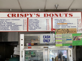 Crispy's Donuts food