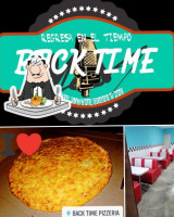 Back Time Pizzeria food