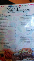 Y Cafeteria El Marquex menu
