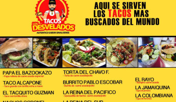 Tacos Los Desvelados food