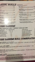 Sumo Roll menu