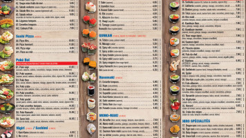 Hiro Sushi menu