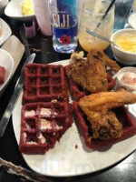 Dame's Chicken And Waffles food