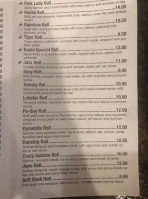 sushi village menu