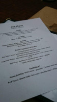 Fish Thyme Restaurant Bar menu