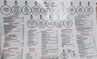 The Original Pancake House menu