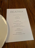 Beatrix menu