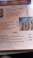 O' Viñedo menu
