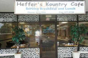 Heffer's Kountry Cafe outside