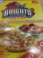 Knights Express Pizza Grill food
