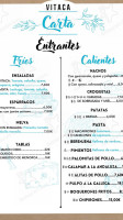 Vitaca Menorca Alayor menu