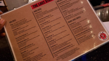 The Last Stop menu
