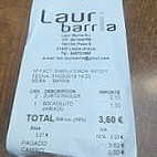 Lauri menu