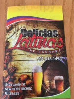 Delicias Latinas food