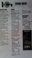 Colorado Cork Keg menu
