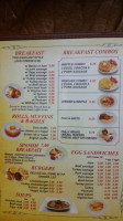 Angie's Breakfast Spot menu