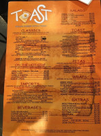 Toast Citrus Park menu