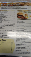 B´s Country Cafe And Catering menu