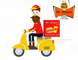 Mr. Burgers outside