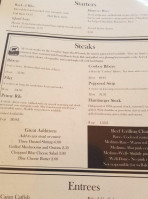 Perini Ranch Steakhouse menu