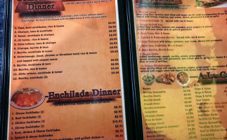 Los Rancheros Mexican Grill menu