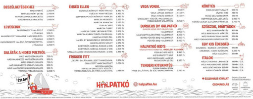HalpatkÓ Fót menu